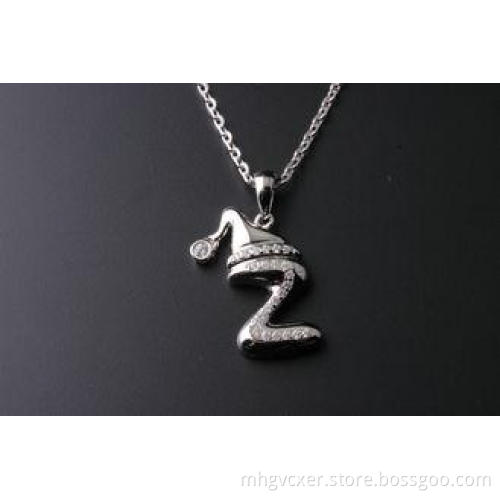 Personalized rhodium plating AAA CZ 925 sterling silver cz